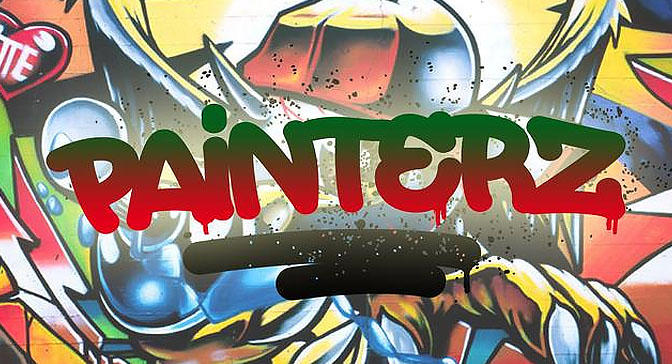 Free Grafitti Fonts Painterz